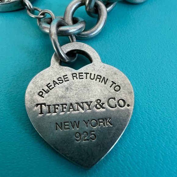 🔴Authentic TIFFANY & CO Return To Tiffany Heart Tag SS Toggle Link Necklace🔴 - Picture 8 of 15